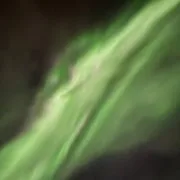 Aurora curtains photographed by guest Tammy